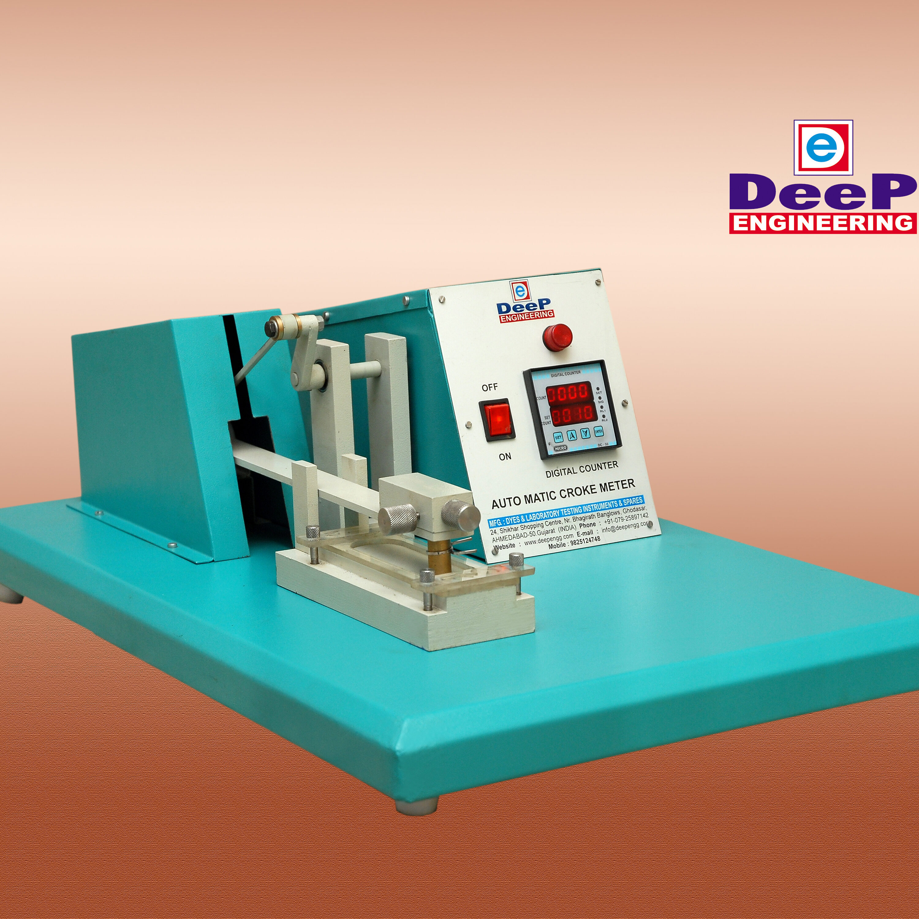 Crockmeter-Get info of suppliers, manufacturers, exporters, traders of Cotton Fabric Color Testing