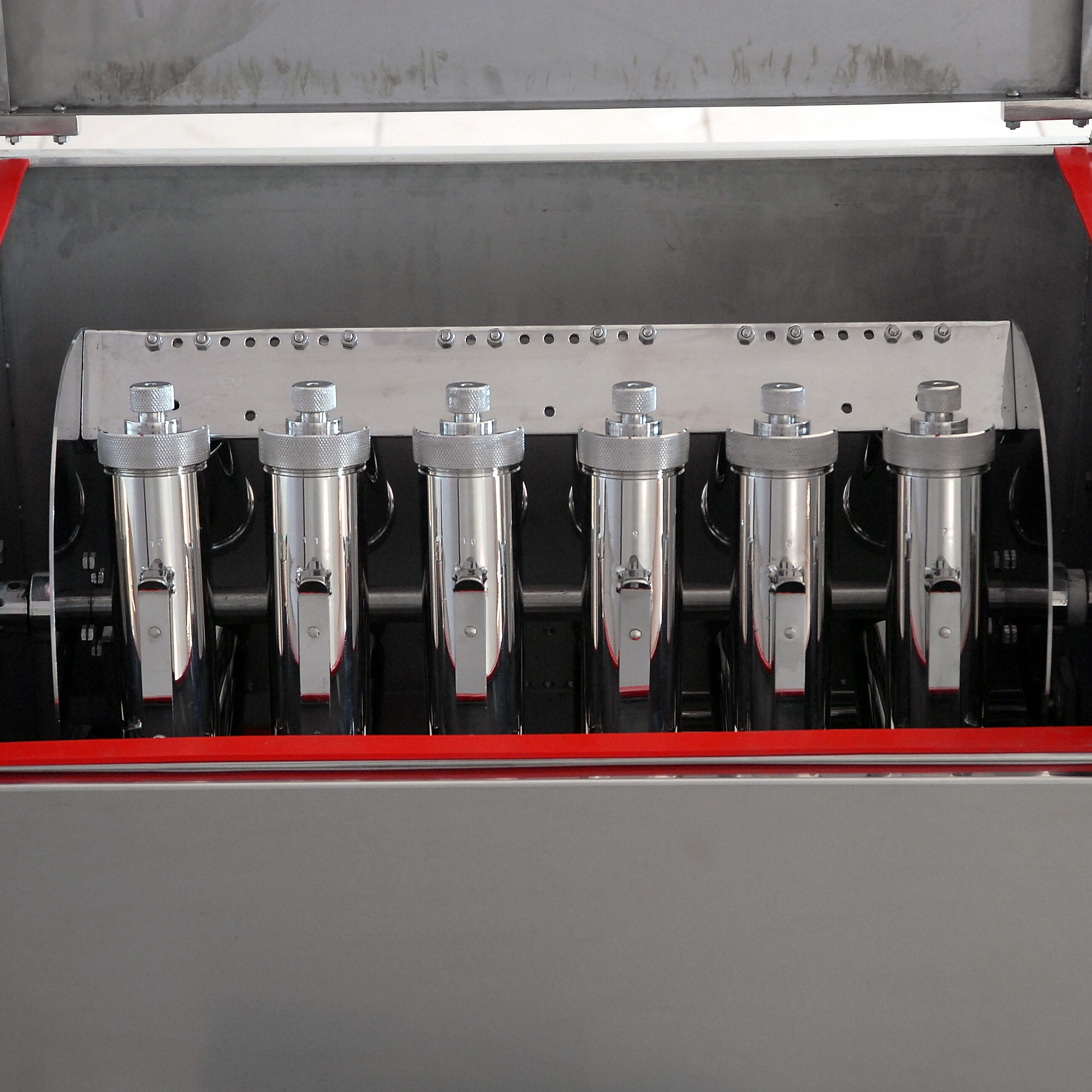 Rota Beaker Dyeing Machine With Dosing System